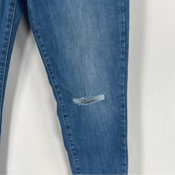 NWT LEVIS 720 HIGH-RISE SUPER SKINNY HYPERSTRETCH Jeans Raw Hem Size 30x30 - Picture 11 of 16